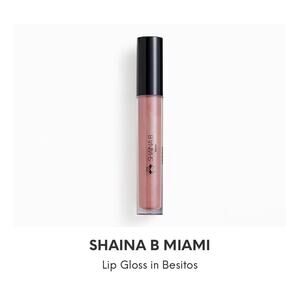 Shaina B Miami Lipgloss Besitos FULL SIZE 5.5ml NEW & Sealed Long Wear Hydrating